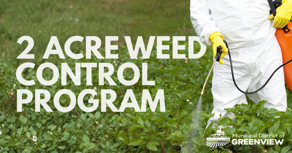 2 Acre Weed Control Program, website